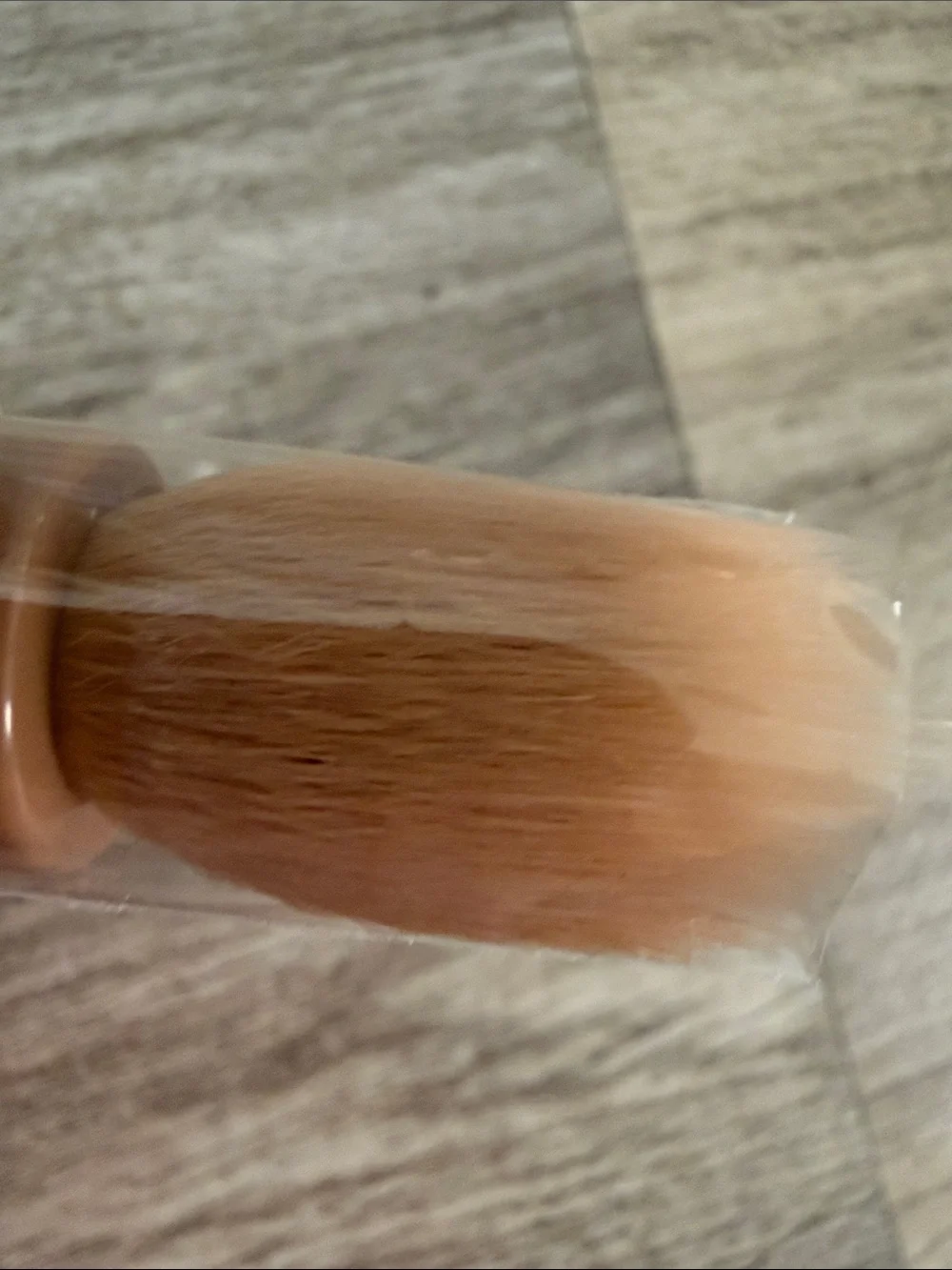 RHODE Double-Ended Pocket Brush in Warm Brown